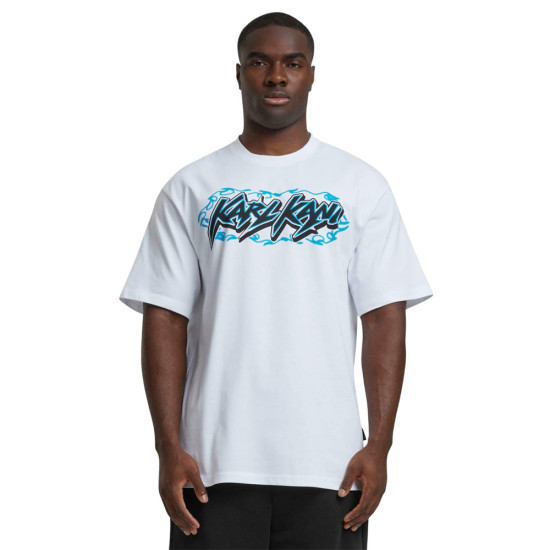 Karl Kani Ανδρική κοντομάνικη μπλούζα Woven Signature Kani Heat Tee